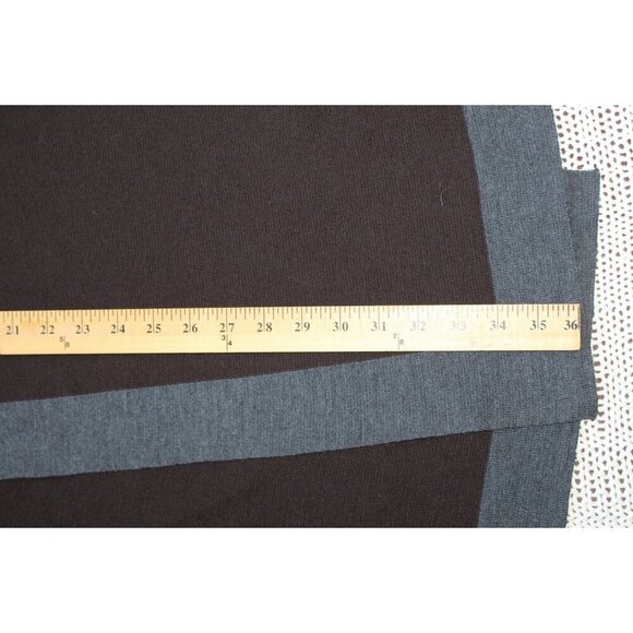 St John Open Front Cardigan Draping Cascade Size Medium Brown Santana knit Top - Picture 4 of 7